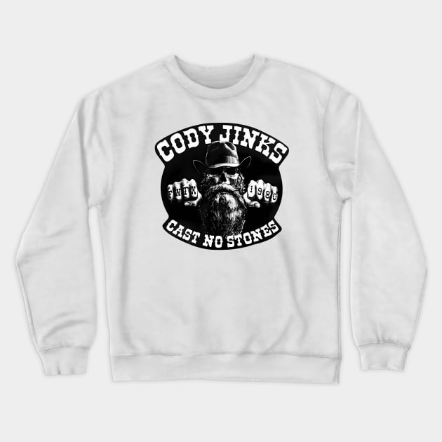 Cast no stones Crewneck Sweatshirt by Zackstrom Studio